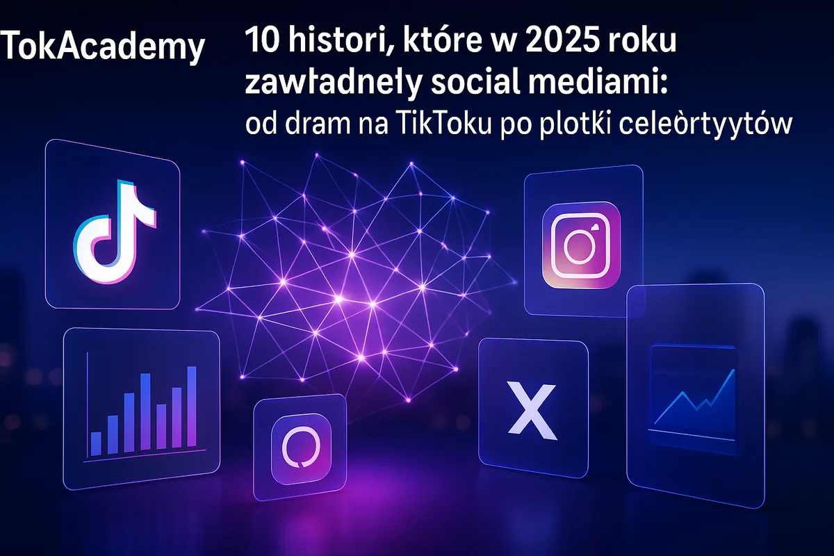 10 historii, które w 2025 roku zawładnęły social mediami: od dram na TikToku po plotki celebrytów