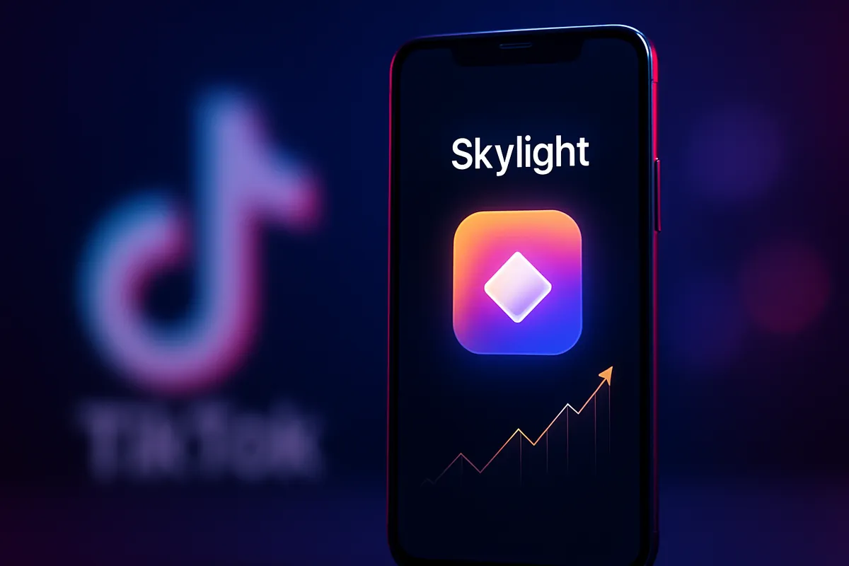 Alternatywa dla TikToka Skylight zyskuje ponad 380 tysięcy użytkowników po sfinalizowaniu umowy TikToka w USA