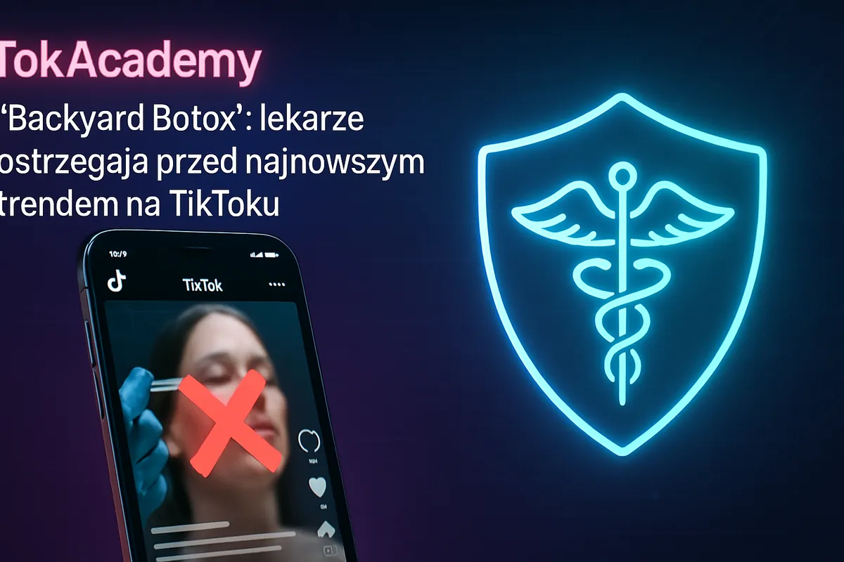 ‘Backyard Botox’: lekarze ostrzegają przed najnowszym trendem na TikToku