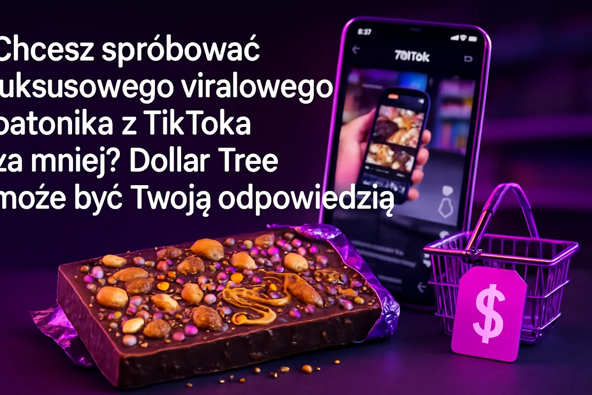 Chcesz spróbować luksusowego viralowego batonika z TikToka za mniej? Dollar Tree może być Twoją odpowiedzią