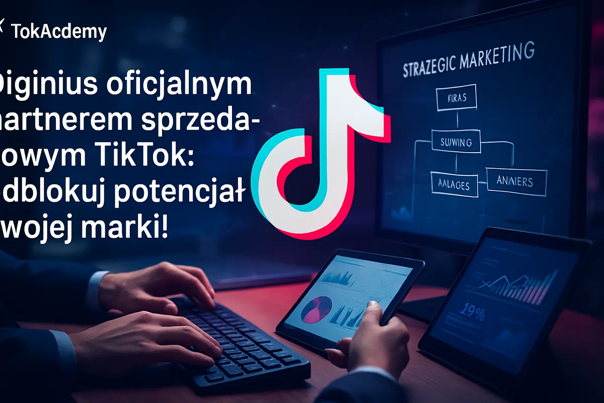 Diginius oficjalnym partnerem sprzedażowym TikTok: odblokuj potencjał swojej marki!