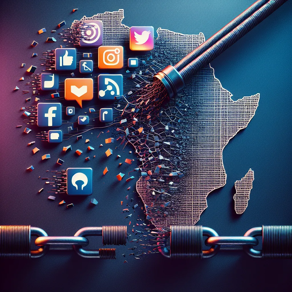 Facebook i TikTok zawieszone w Gabonie na mocy decyzji regulatora