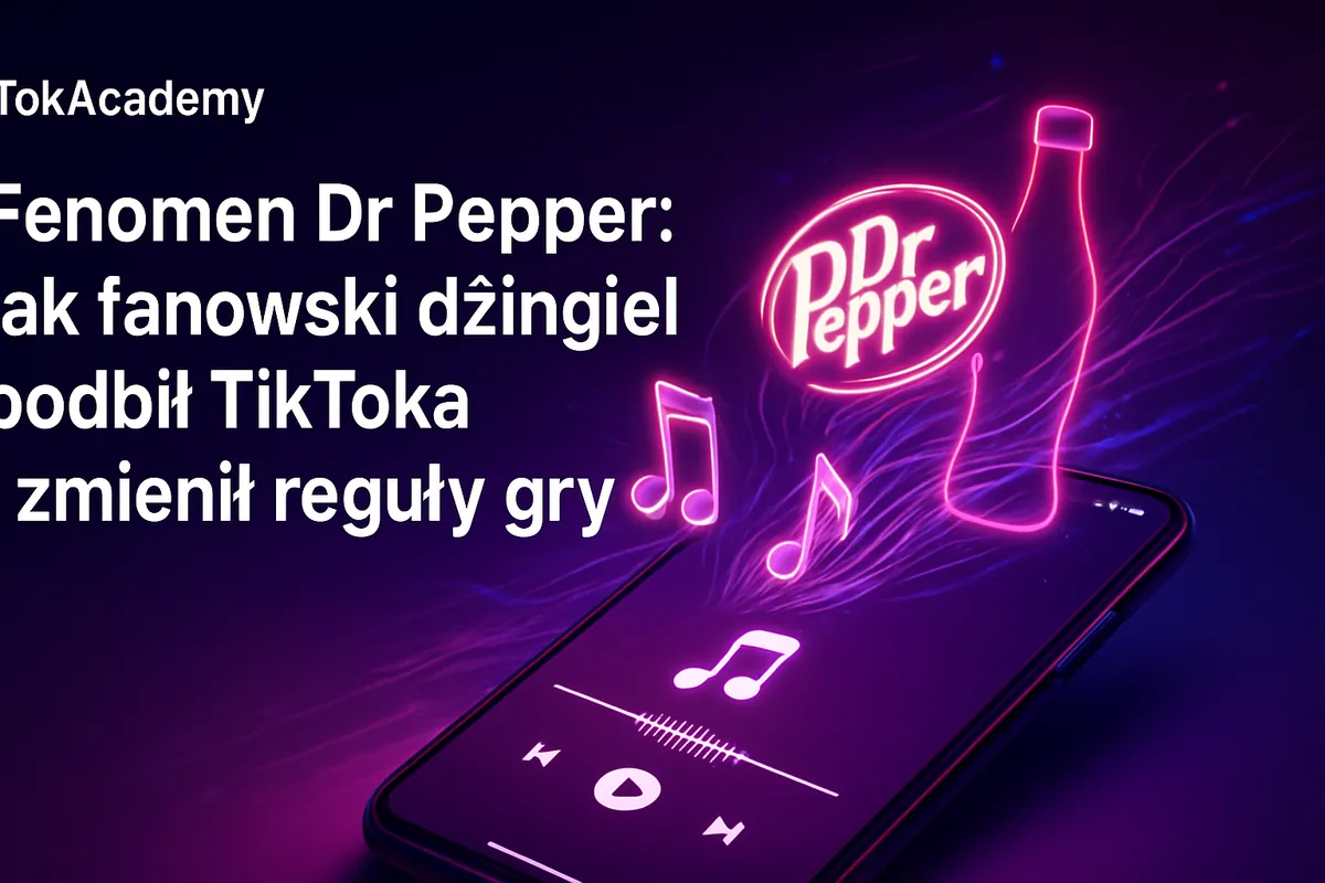 Fenomen Dr Pepper: jak fanowski dżingiel podbił TikToka i zmienił reguły gry