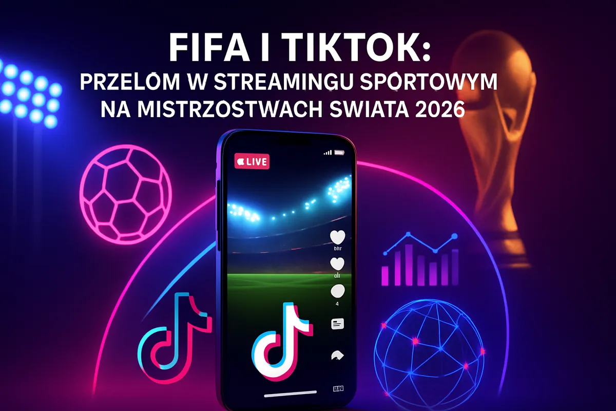 FIFA i TikTok: przełom w streamingu sportowym na Mistrzostwach Świata 2026
