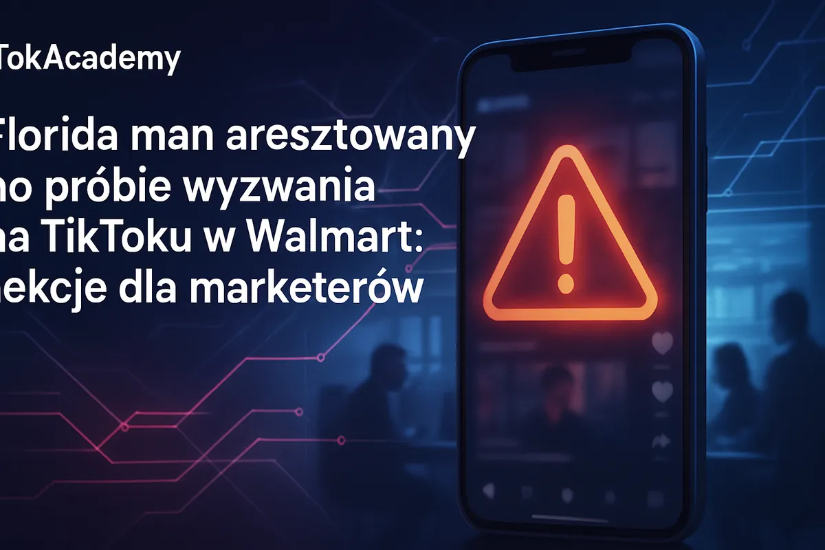 Florida man aresztowany po próbie wyzwania na TikToku w Walmart: Lekcje dla marketerów