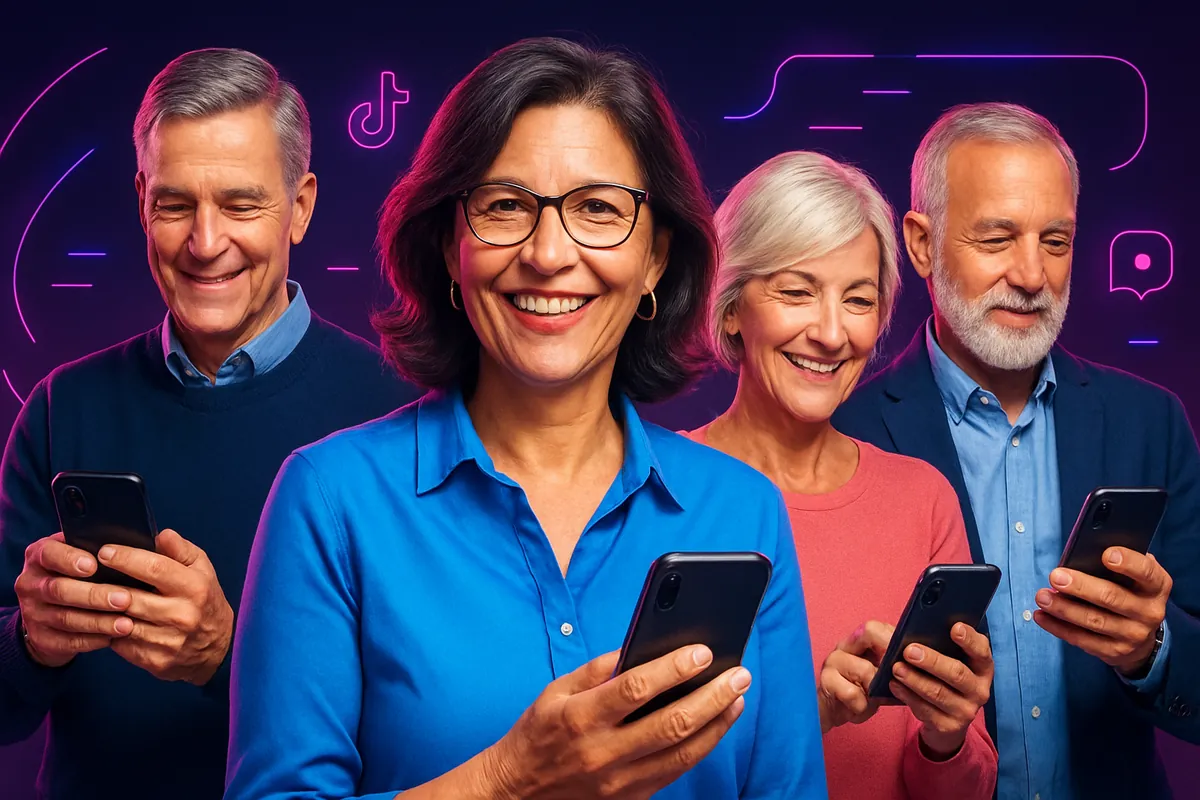 Gen X na TikToku? Ta kobieta pomaga twórcom 50+ podbijać platformę