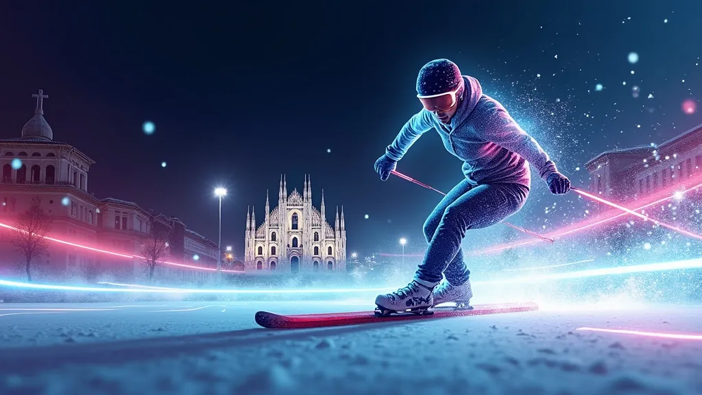 Gwiazda TikToka Nick Novak startuje na zimowych igrzyskach olimpijskich w Mediolanie