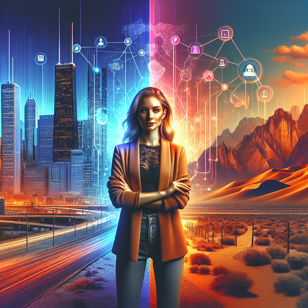 Influencerka TikTok, Sam Wags, opowiada, dlaczego przeprowadziła się z Chicago do El Paso 10 miesięcy temu