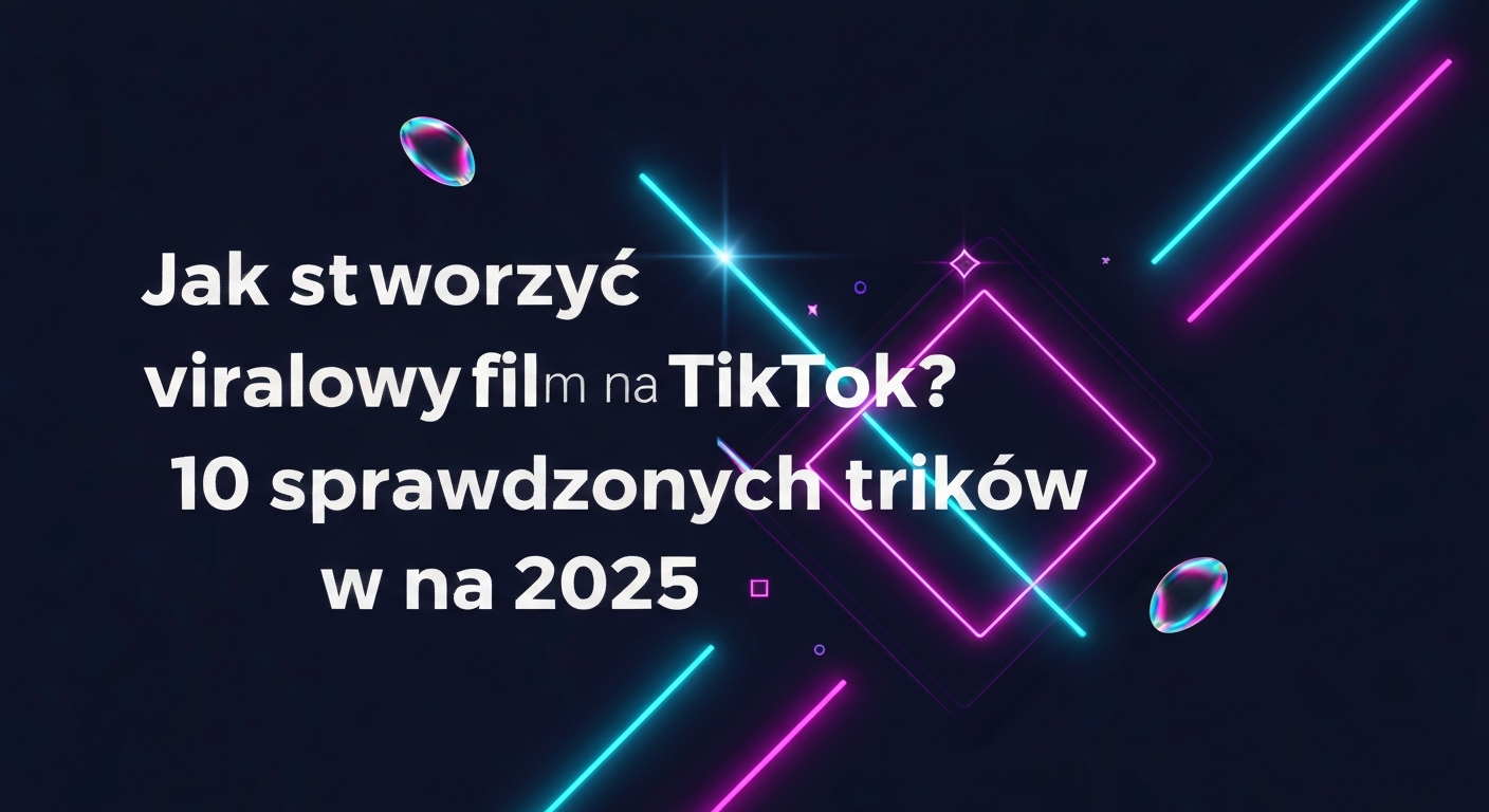 Jak stworzyć viralowy film na TikTok? 10 sprawdzonych trików na 2025