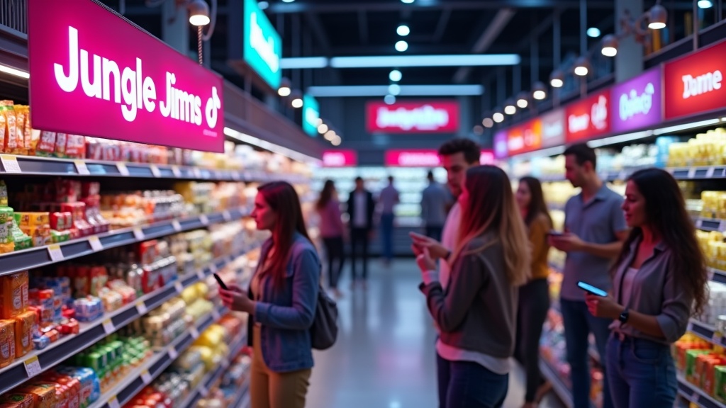 Jungle Jim's sprzedaje te wirusowe smakołyki w swojej nowej alejce TikTok