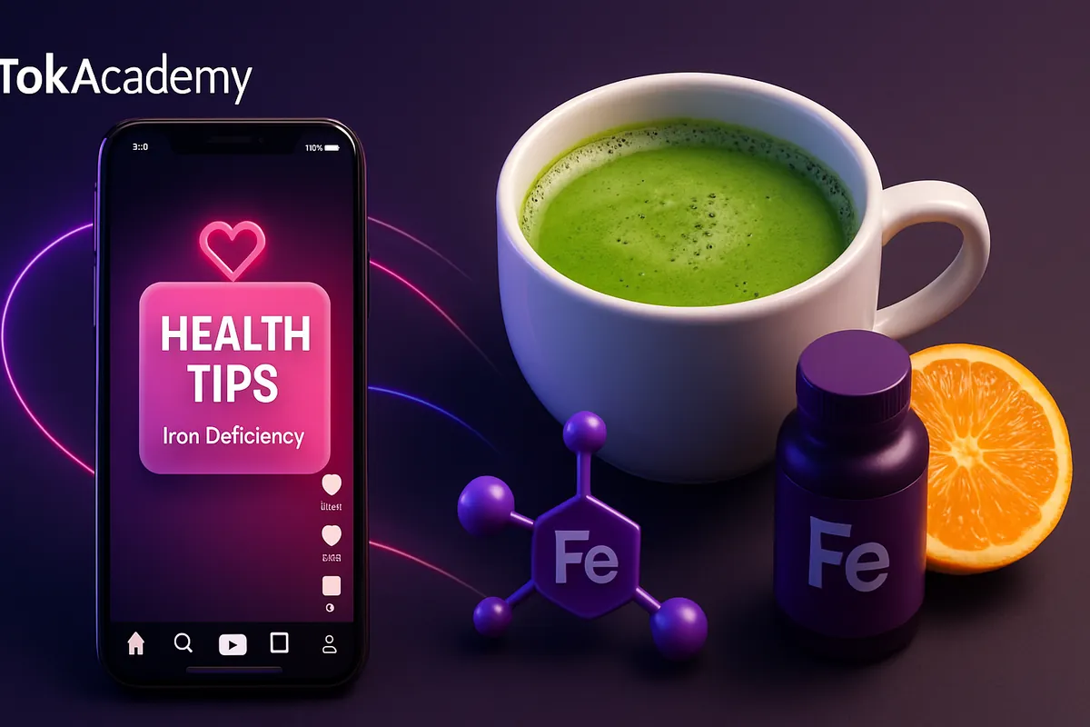 Matcha a niedobór żelaza: czy tiktok ma rację i musisz z niej rezygnować?