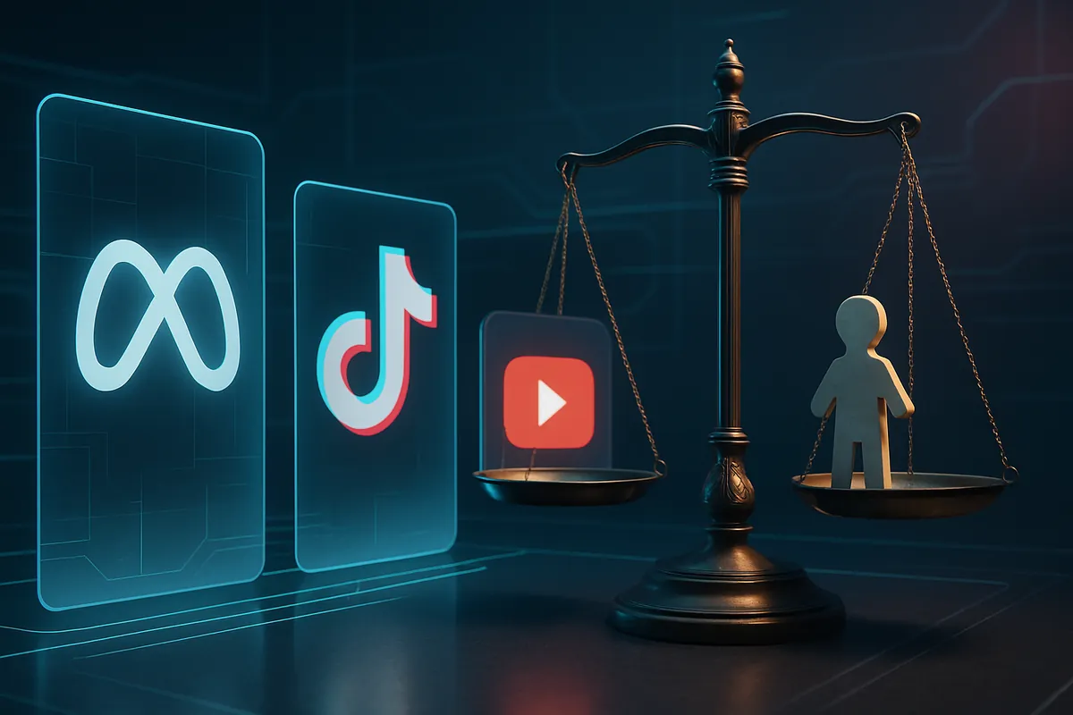 Meta, TikTok i YouTube stają przed sądem: Czy ich aplikacje szkodzą dzieciom?