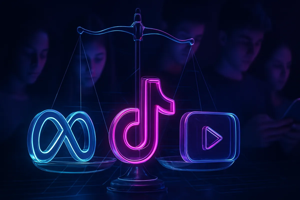 Meta, TikTok, YouTube staną przed sądem w sprawie uzależnień młodzieży