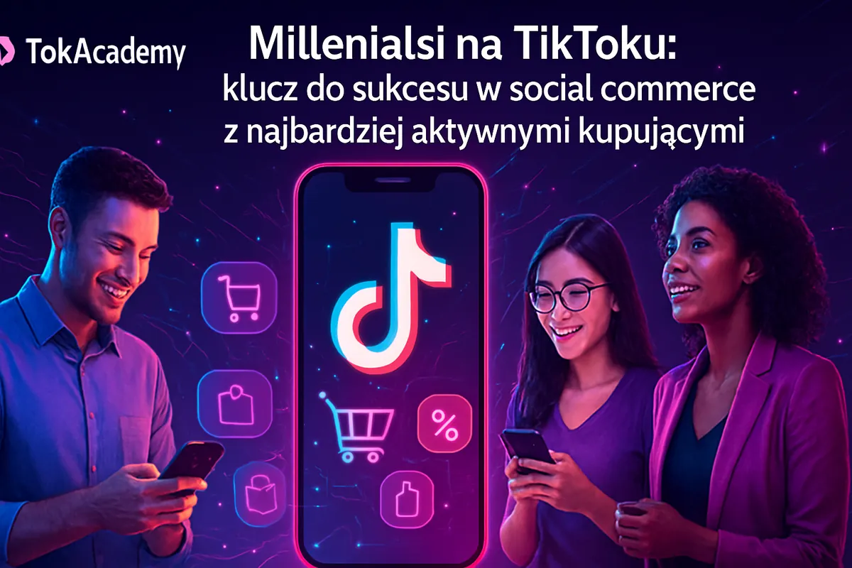 Millenialsi na tikToku: klucz do sukcesu w social commerce z najbardziej aktywnymi kupującymi