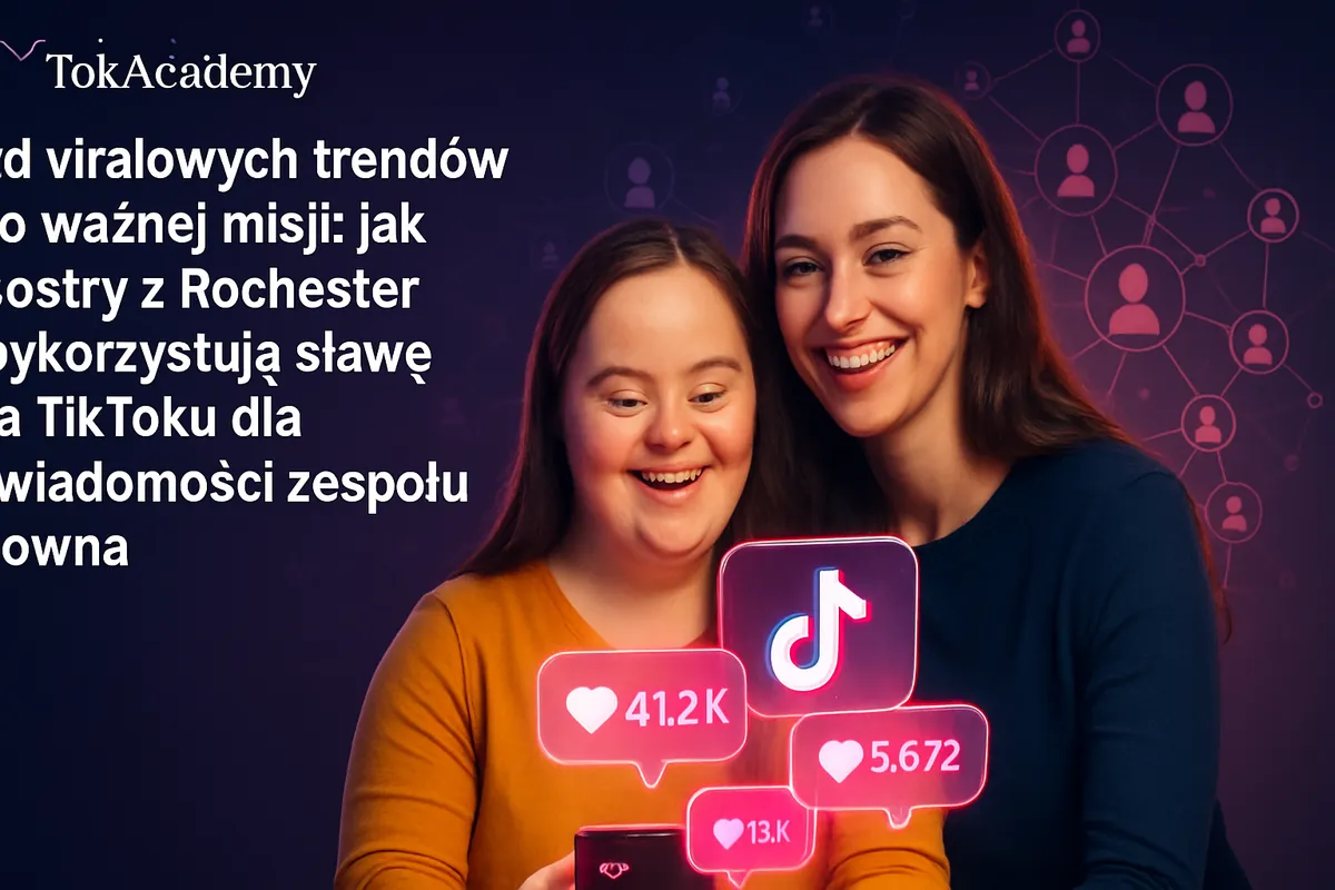 Od viralowych trendów do ważnej misji: jak siostry z Rochester wykorzystują sławę na TikToku dla świadomości zespołu downa