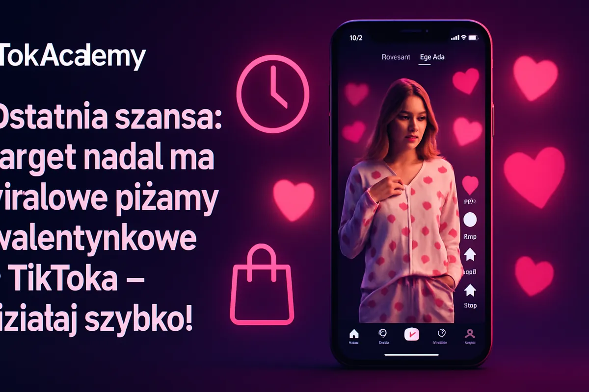Ostatnia szansa: target nadal ma viralowe piżamy walentynkowe z tiktoka – działaj szybko!