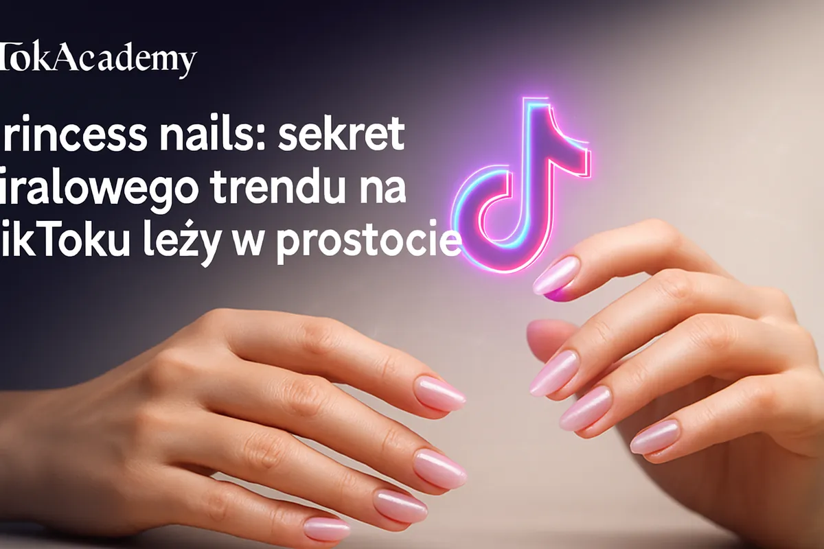 Princess nails: sekret viralowego trendu na tikToku leży w prostocie