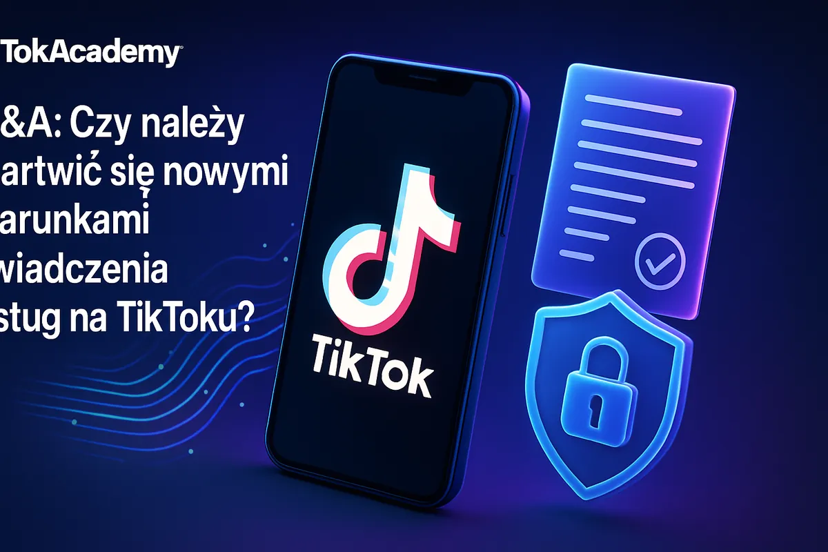 Q&A: Czy należy martwić się nowymi warunkami świadczenia usług na TikToku?