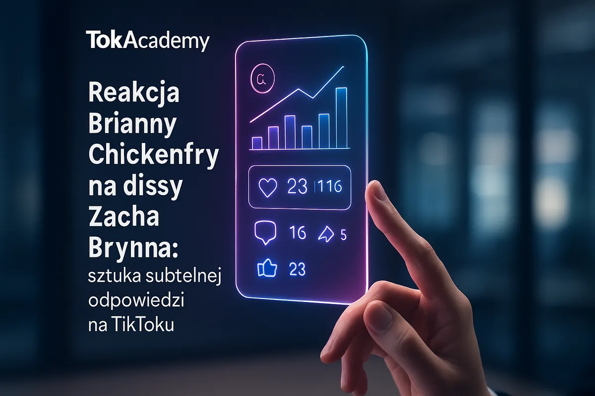 Reakcja brianny chickenfry na dissy zacha bryana: sztuka subtelnej odpowiedzi na tiktoku