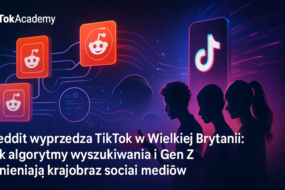 reddit wyprzedza tiktok w wielkiej brytanii: jak algorytmy wyszukiwania i gen z zmieniają krajobraz social mediów
