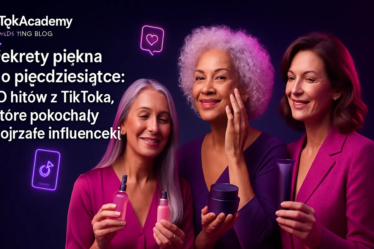 Sekrety piękna po pięćdziesiątce: 10 hitów z TikToka, które pokochały dojrzałe influencerki
