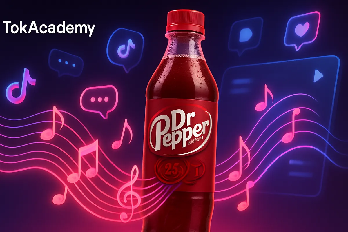 Social media celebruje reklamę Dr Pepper z viralową piosenką twórcy TikToka