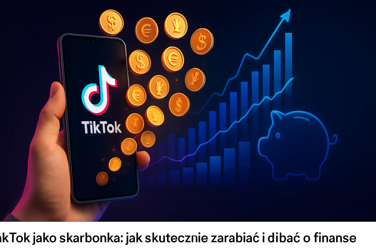 Tik Tok jako skarbonka: jak skutecznie zarabiać i dbać o finanse