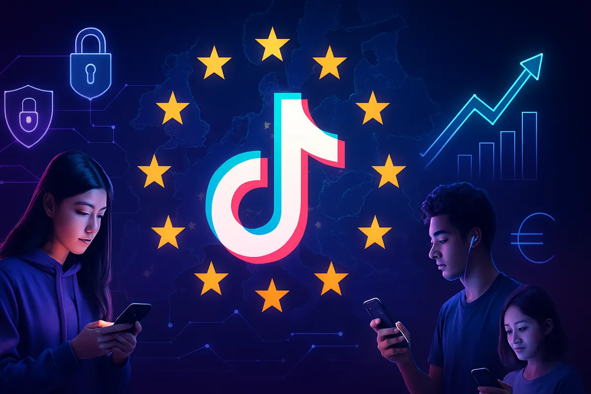 TikTok dodaje środki bezpieczeństwa dla nastolatków w UE i przedstawia wkład ekonomiczny