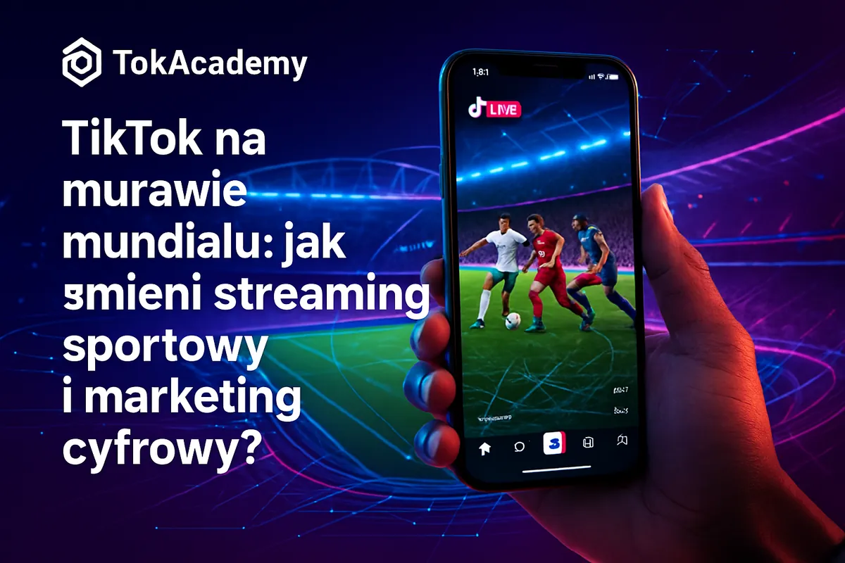 TikTok na murawie mundialu: jak zmieni streaming sportowy i marketing cyfrowy?