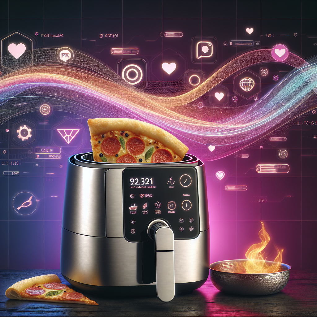 TikTok na stół: Pizza pocket z frytkownicy powietrznej