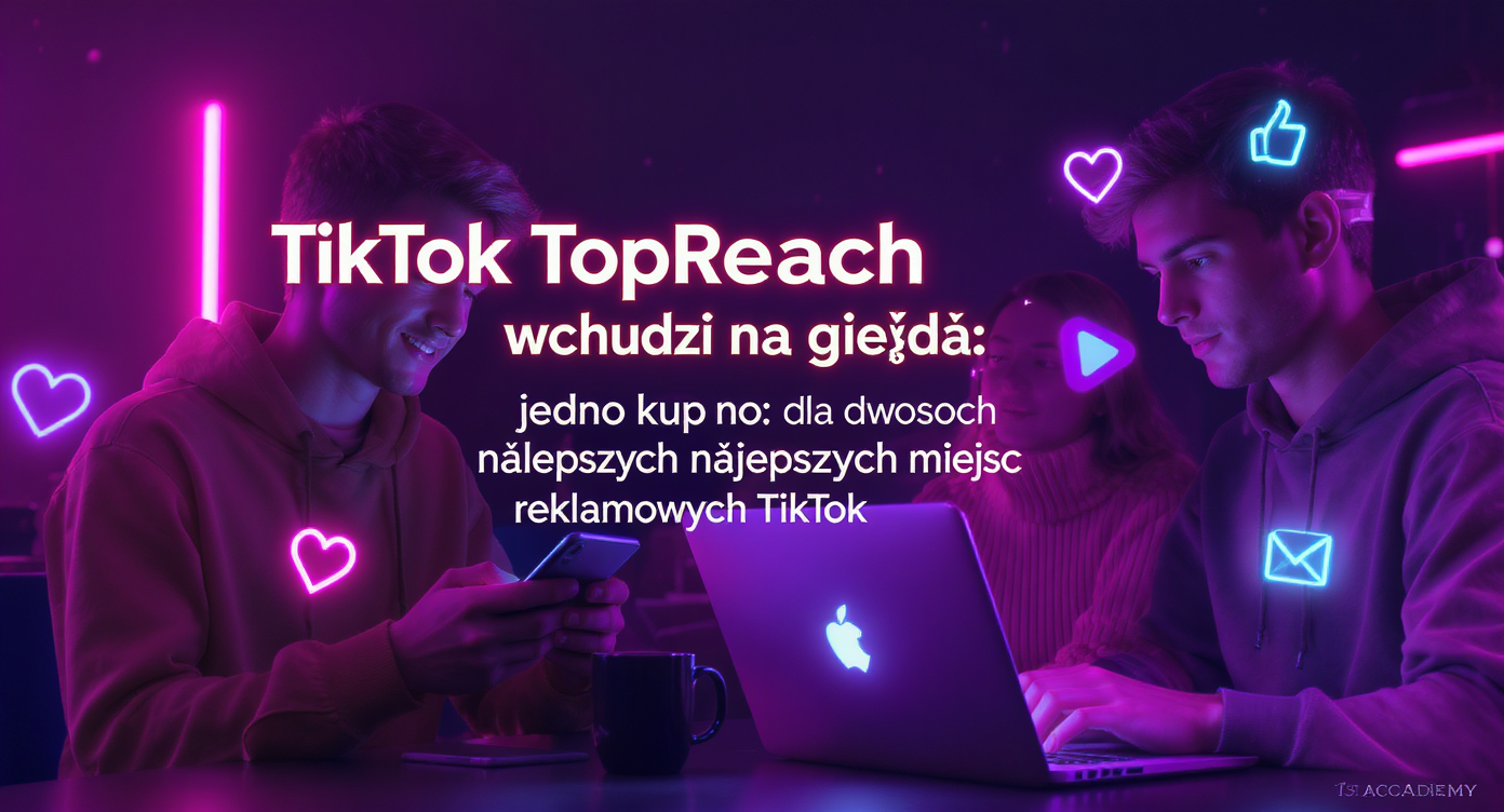 TikTok TopReach wchodzi na giełdę: jedno kupno dla dwóch najlepszych miejsc reklamowych TikTok