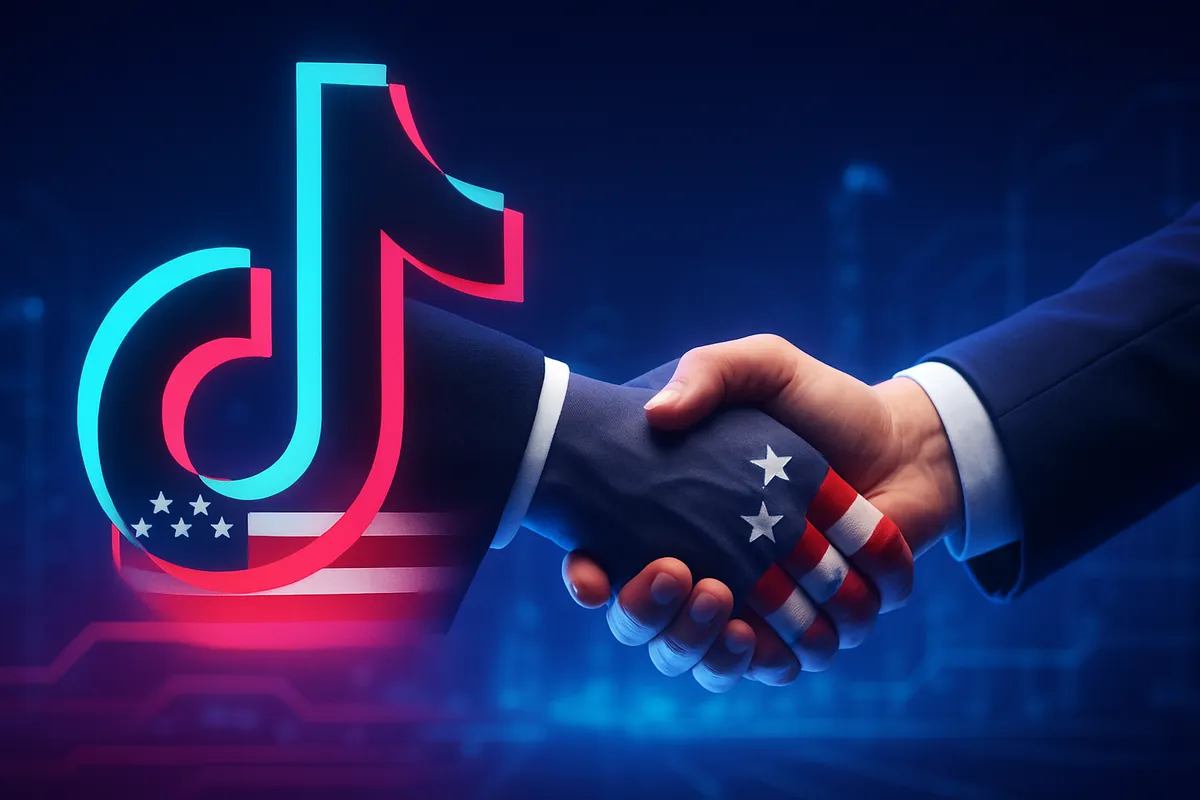TikTok unika zakazu w USA dzięki historycznej umowie o amerykańskiej większościowej własności wspieranej przez Trumpa