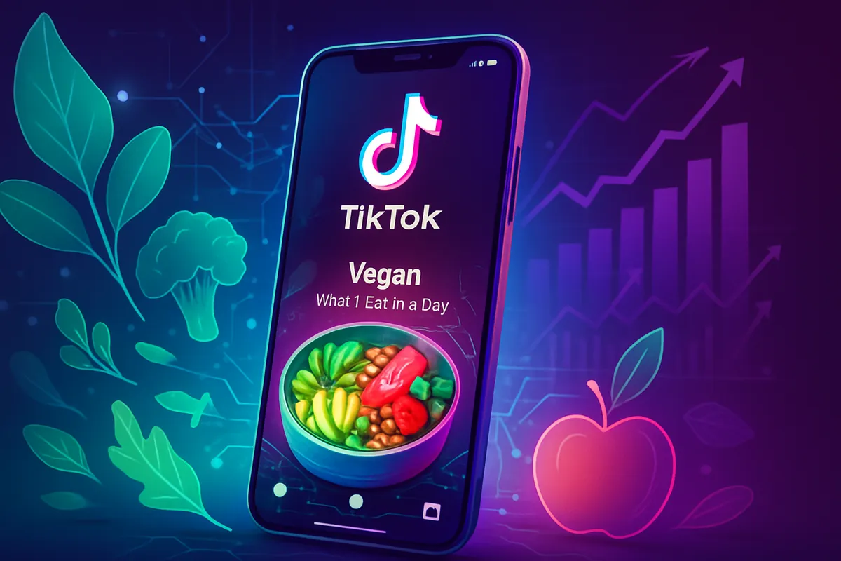 TikTok vegan demistyfikuje wiralny trend Veganuary