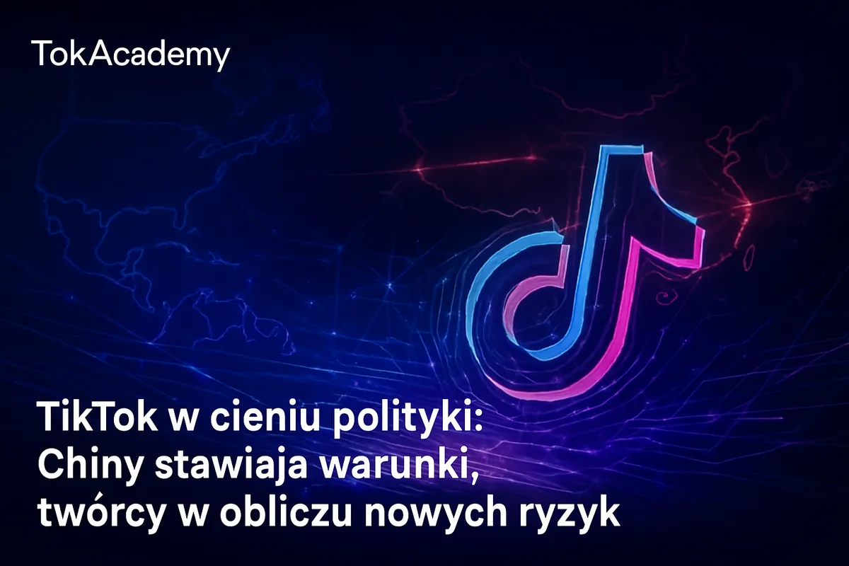 TikTok w cieniu polityki: Chiny stawiają warunki, twórcy w obliczu nowych ryzyk