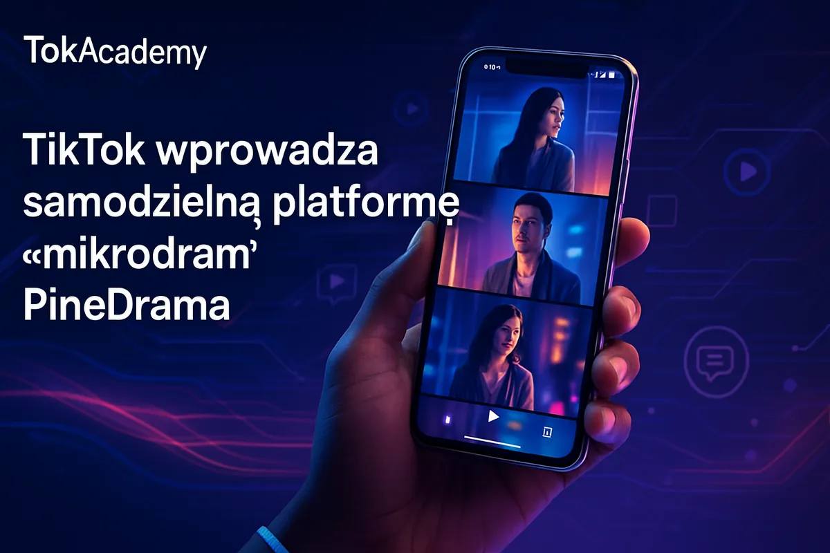 TikTok wprowadza samodzielną platformę 'mikrodram' PineDrama