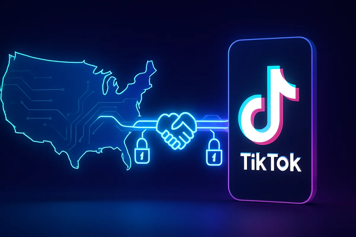 TikTok zawiera umowę na nowe joint venture w USA, aby uniknąć amerykańskiego zakazu