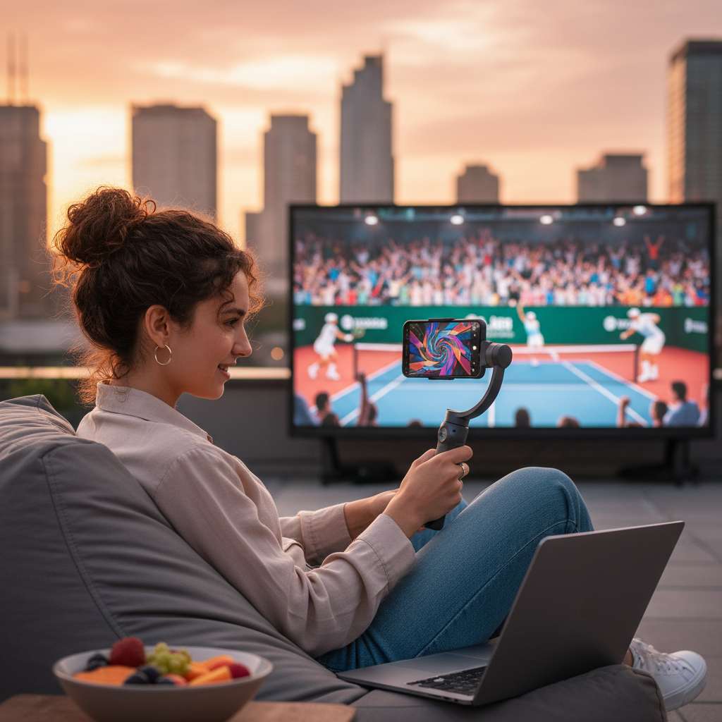TikTok zmienia tenis w sport widowiskowy dla generacji Z