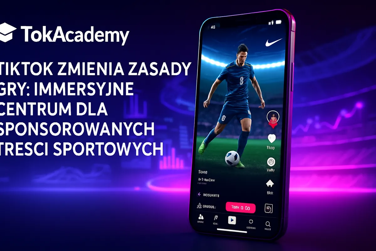 TikTok zmienia zasady gry: immersyjne centrum dla sponsorowanych treści sportowych