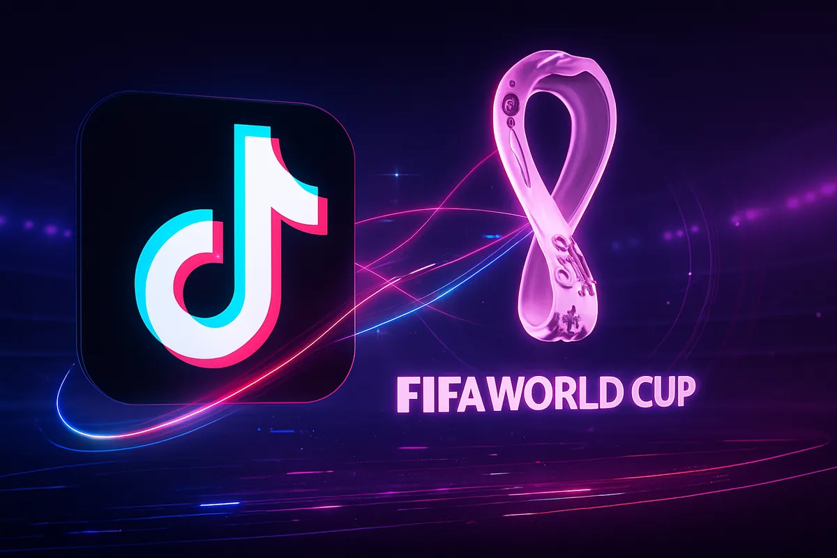 TikTok zostaje oficjalną platformą FIFA mundialu – co to oznacza dla marek?