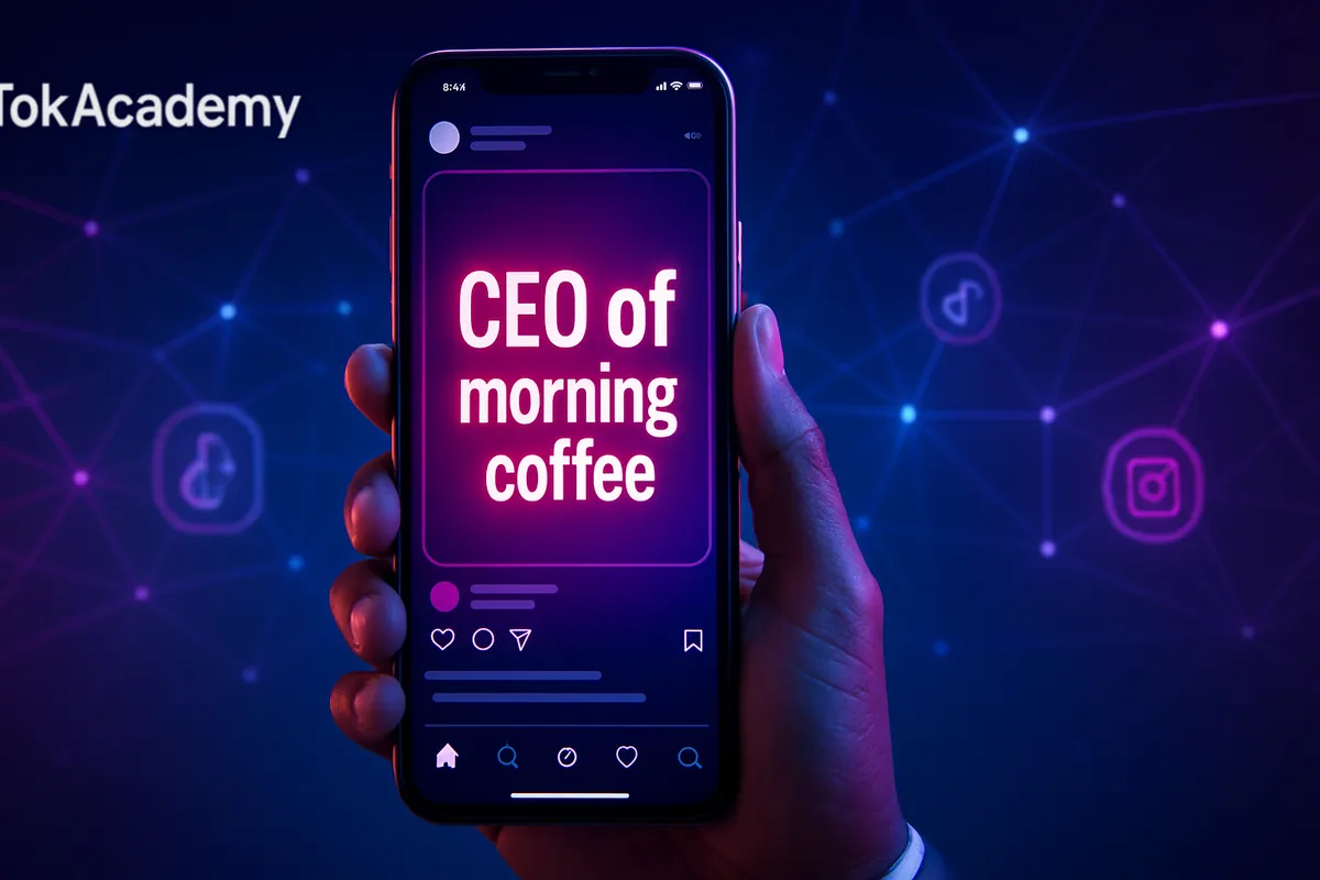 Trend „CEO of”: dlaczego ta prosta fraza podbija TikTok i Instagram?