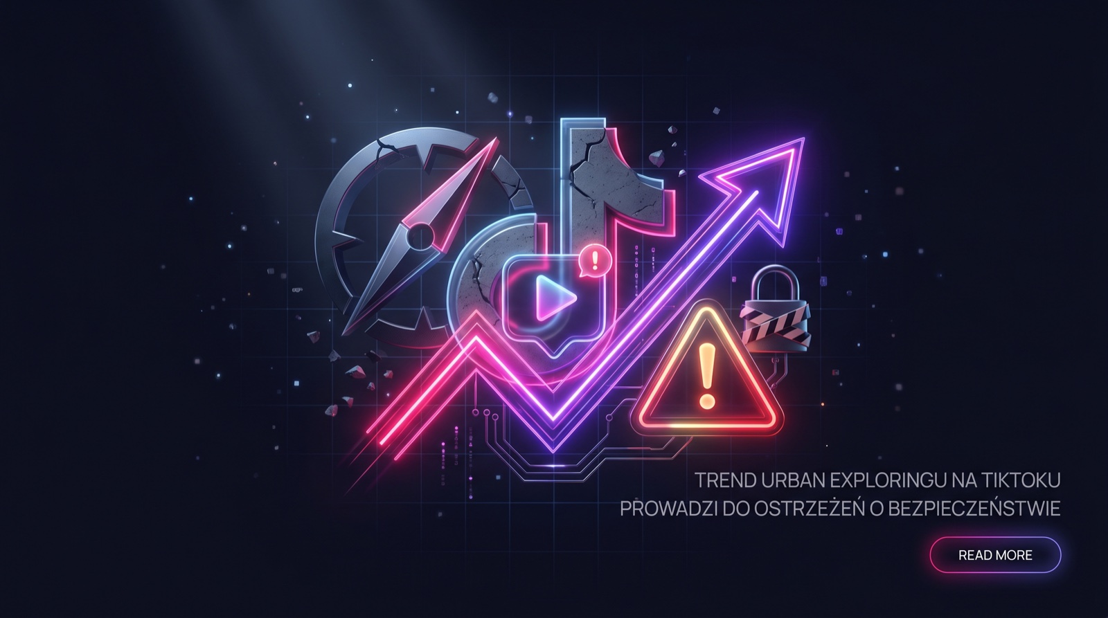 Trend urban exploringu na TikToku prowadzi do ostrzeżeń o bezpieczeństwie