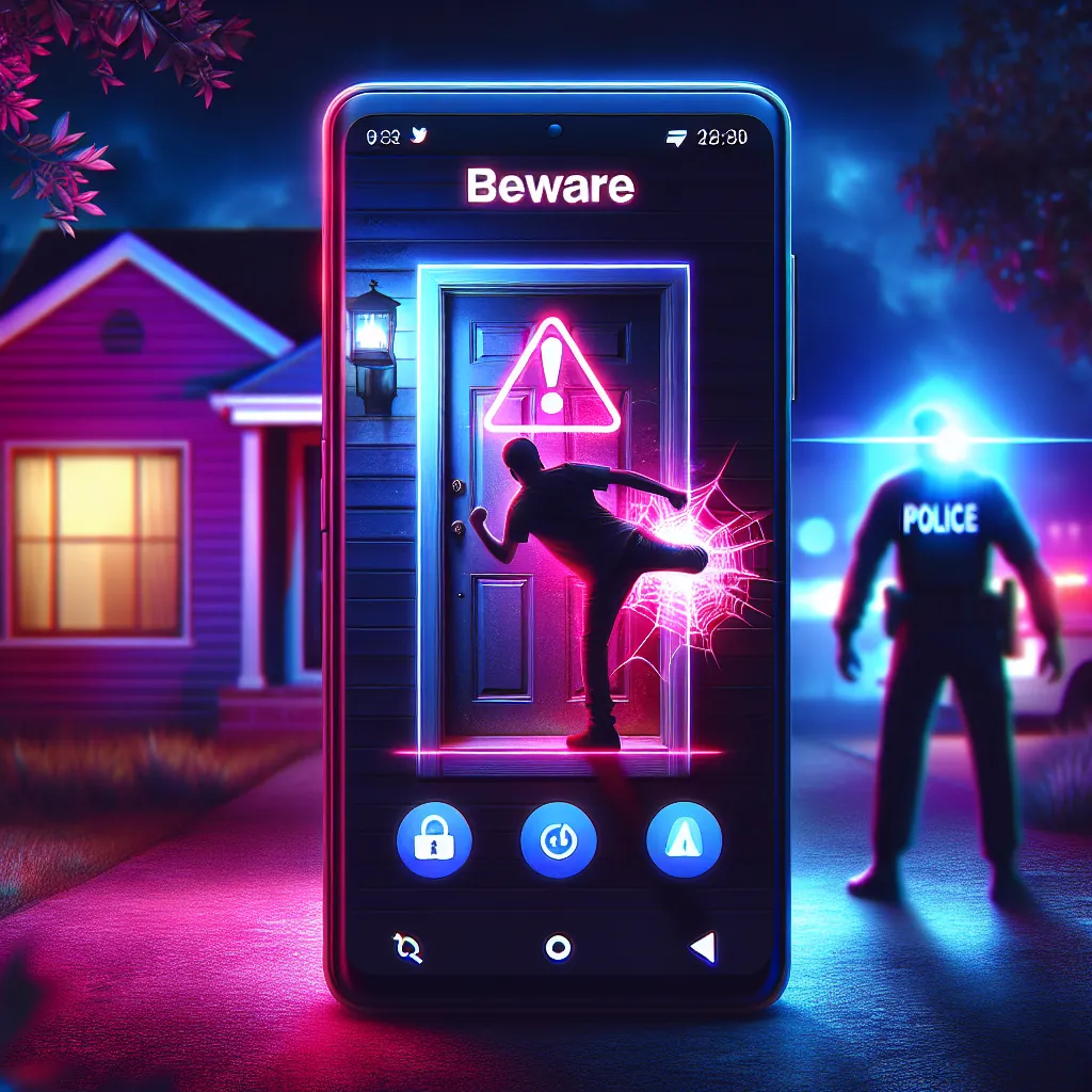 Uwaga na 'Door Kick Challenge' na TikToku: Kalifornijska policja ostrzega